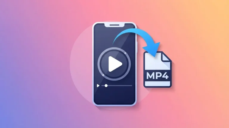 Phone showing a video with a download arrow to save IG video as an MP4 file
